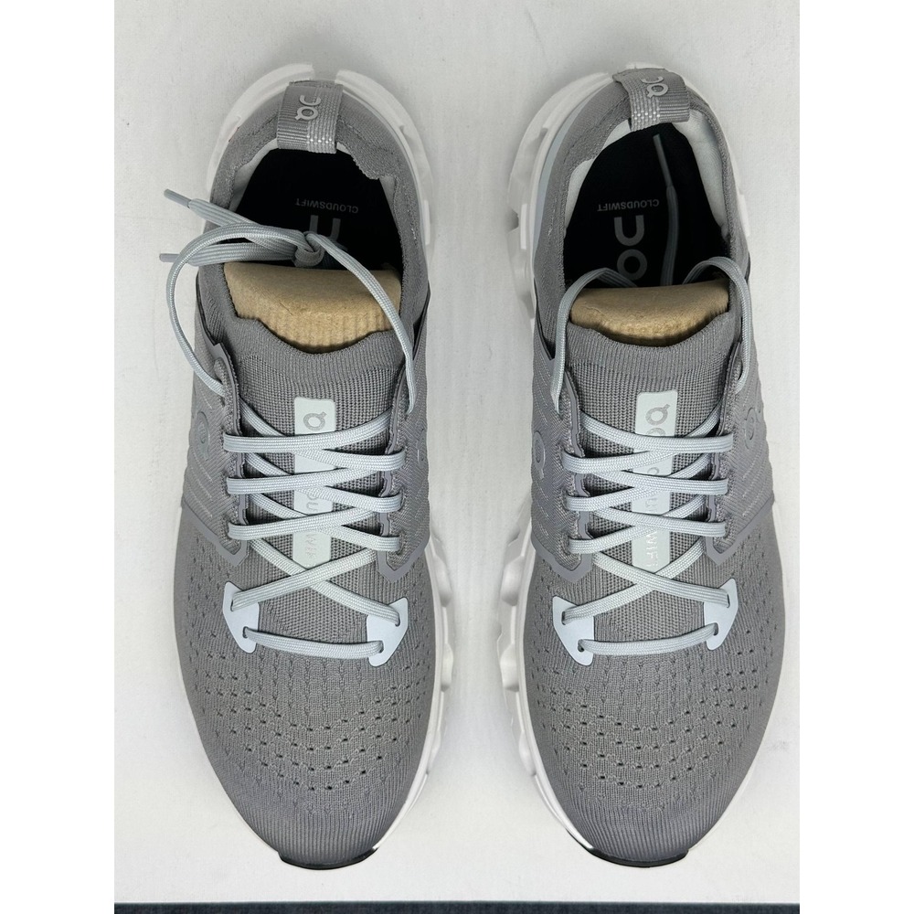 On Cloudswift 4 Mens Running Shoes Alloy Glacier 3MF10131014 Size 10.5 NEW - Picture 3 of 7